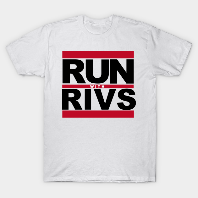 RUN WITH RIVS - Runner - T-Shirt | TeePublic FR